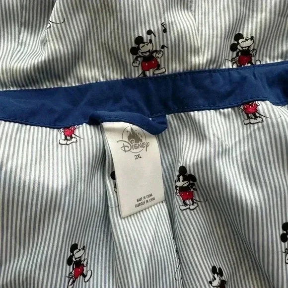 Blue and black Mickey Mouse windbreaker with a hood #Disney size XXL - Picture 5 of 5